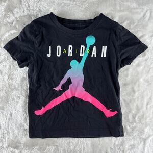 Air Jordan T-Shirt Toddler 3T Jumpman Short Sleeve Black